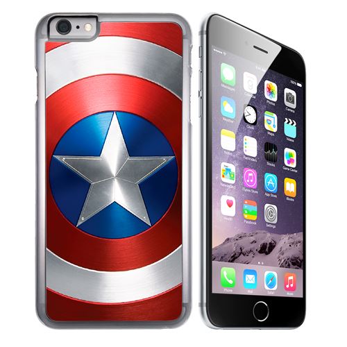Coque pour iPhone 6 et iPhone 6S bouclier captain america avengers