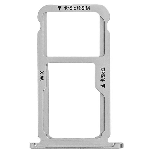Tiroir de remplacement carte SIM + carte Micro-SD Honor 6X et 6X Pro Gris