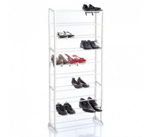 Etagère à chaussures jusqu'à 30 paires - Blanc
