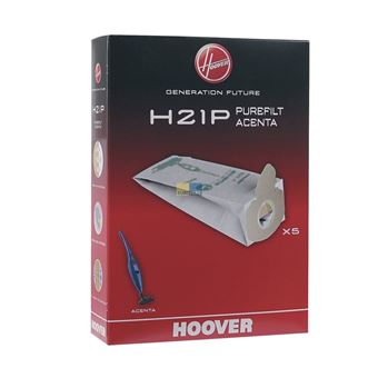 Boite de 5 sacs H21 Aspirateur 35600704 HOOVER 308008 Sacs à poussière Pure Epa pour aspirateur Hoover H77