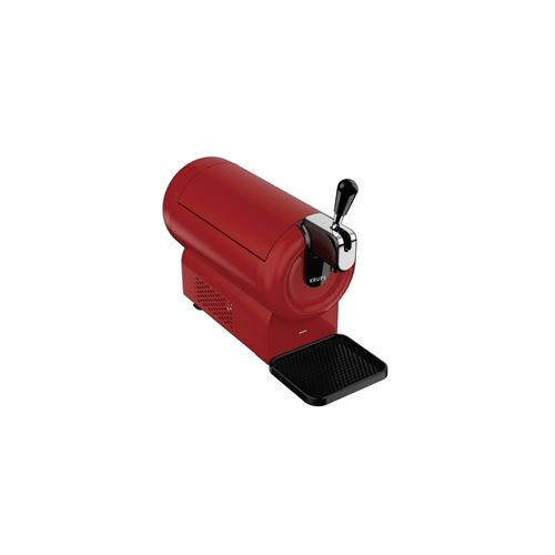 KRUPS YY4233FD Tireuse a biere - Machine a biere THE SUB COMPACT ROUGE 2 L - Pompe a biere - Biere pression