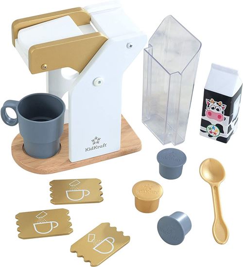 KidKraft Service à café 11 pcs Modern Metallics