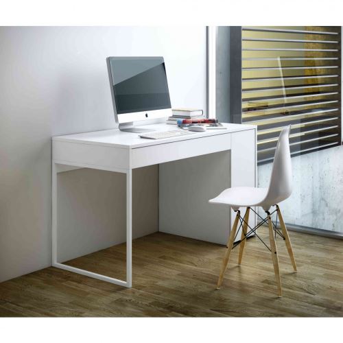 Bureau en bois blanc - BU0009