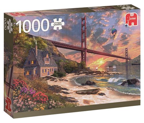 Jumbo PC Golden Gate Puzzle 1000 pièces Pont