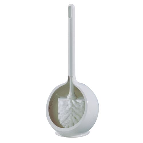 Tiger Porte-brosse et brosse de toilette Palma Blanc 312410143