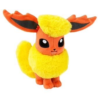 Pokémon Peluche Pokémon Flareon Doudou Doudou animal en peluche 8" Poupée peluche Fire Eevee