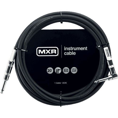 MXR DCIS20R - Câble jack-jack coudé 6m
