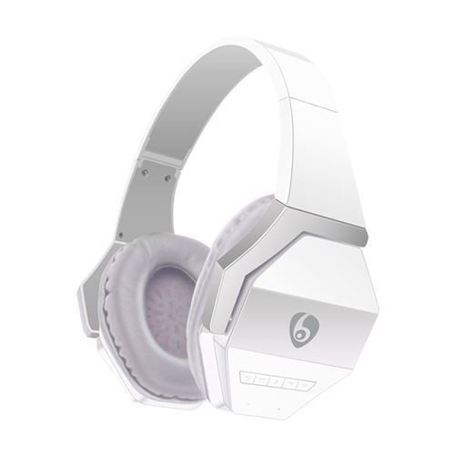 Non Communiqué Blanc Casque Ovleng Bt-606 Bluetooth,Sans Fil - Over-Ear,Fm