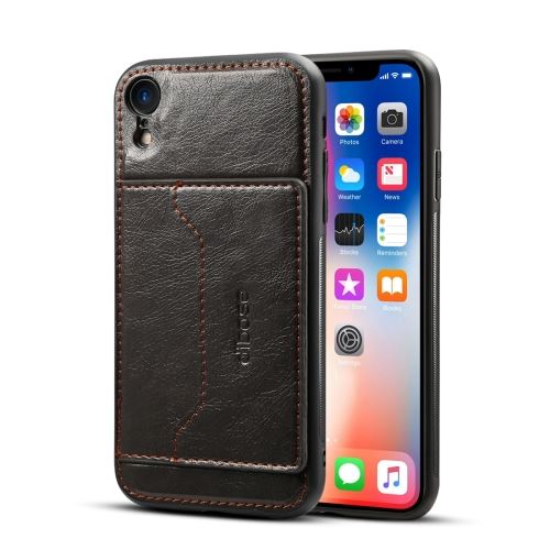 Iphone X / Xs Coque Protection Plastique Texture Peau Noir Als80167