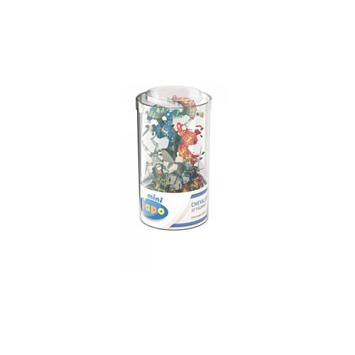 PAPO Tube de 12 Mini Figurines Chevaliers Pour Enfant