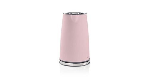 Bouilloire électrique 1,7 l doux au toucher rose nedis