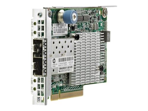 HPE FlexFabric 534FLR-SFP+ - Netwerkadapter - PCIe 2.0 x8 - 10 Gigabit SFP+ x 2 - voor ProLiant DL360 Gen10, DL388p Gen8
