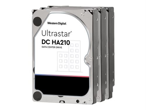 HGST TechSource Ultrastar DC HA210 HUS722T1TALA604 - Vaste schijf - 1 TB - intern - 3.5 - SATA 6Gb/s - 7200 tpm -buffer: 128 MB