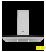 Siemens iQ300 LC96BFM50 - Hotte - hotte décorative - largeur : 90 cm - profondeur : 50 cm - extraction et recirculation (avec kit de recirculation supplémentaire) - avec moteur interne - acier inoxydable