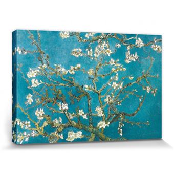 Reproduction Sur Toile – Fleur D'amandier De Van Gogh – Impression Giclée – Deni Fomi