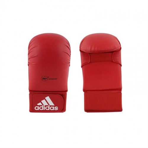 Mitaines karaté Adidas Mitt original karate gel rouge Rouge taille : M réf : 58602