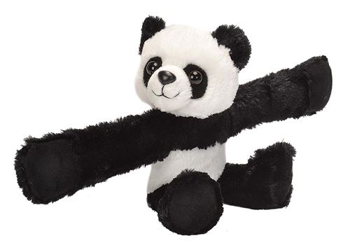 Wild Republic Huggers, Peluche Panda, Bracelet Slap, Peluche, Jouets pour Enfants, 8 Pouces