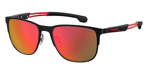 Carrera Eyewear lunettes de soleil 4014/GS hommes noires avec verres rouges