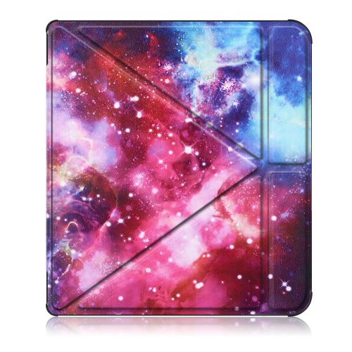 WISETONY® Étui en origami Modèle de galaxie pourKobo Forma