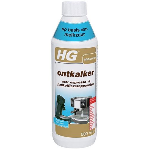 HG Détartrant Espresso- & Koffiepadmachines Acide lactique 0,5L