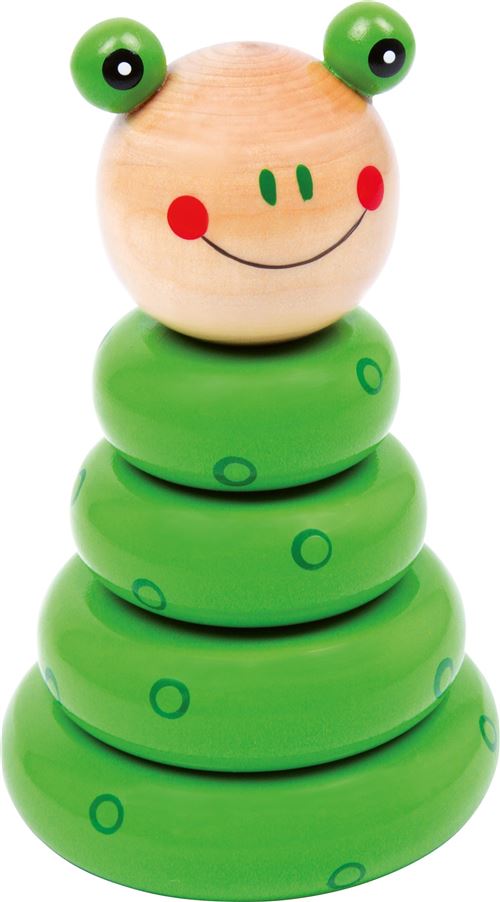 Legler jeu d'empilage grenouille verte 13 cm