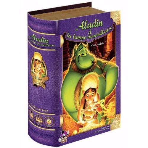 Purple Brain - 51333 - Jeu De Société - Aladin Et La Lampe Merveilleuse