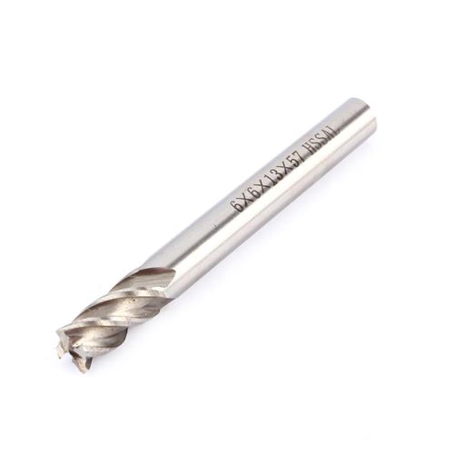 Foret de fraise en bout de cannelure 4mm-12mm HSS CNC