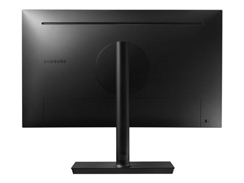 Samsung S27R652FDU - SR652 Series - écran LED - 27 - 1920 x 1080 Full HD (1080p) @ 75 Hz - IPS - 250 cd/m² - 1000:1 - 5 ms - HDMI, VGA, DisplayPort - gris foncé/bleu