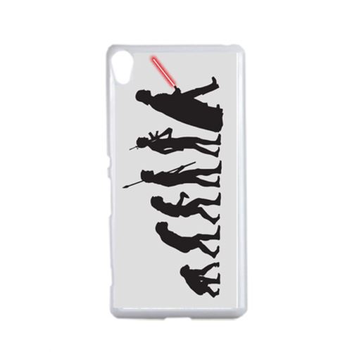 Coque Evolution Darth Vader Compatible Sony Xperia X Transparent