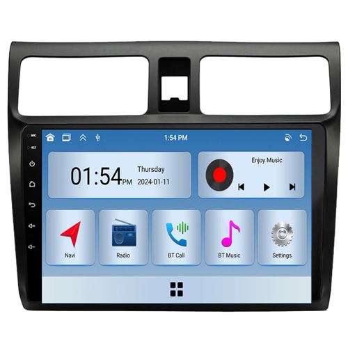 Autoradio RoverOne® Bluetooth CarPlay 2 Din 6Go RAM 128Go ROM pour Suzuki Swift 3 2003-2010