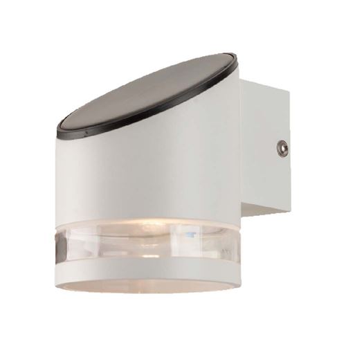V-TAC VT-1140 23014 Applique solaire 0.88 W blanc chaud gris clair