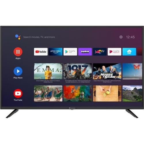 Continental Edison LE-43N3 - 43 diagonale klasse led-achtergrondverlichting lcd-tv - Smart TV - Android TV - 4K UHD (2160p) 3840 x 2160 - HDR