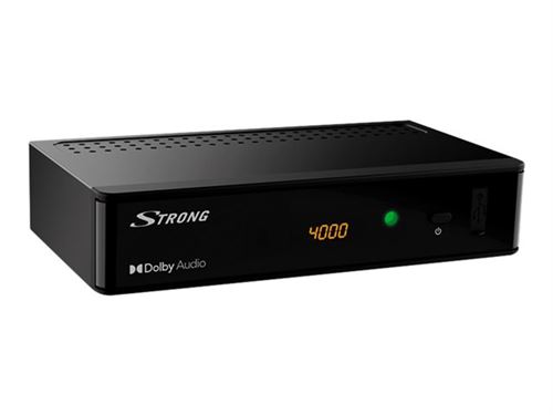 Décodeur TNT par satellite Strong SRT 8213 - Tuner de TV numérique  TVB/lecteur numérique/enregistreur