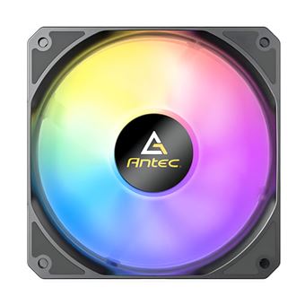 Montech Lot de 3 Ventilateurs de boitier AX120 RGB - 12cm (Noir) (120 mm, 3x