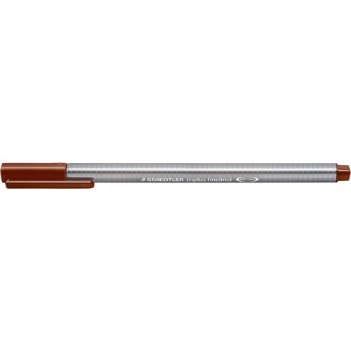 STAEDTLER Fineliner triplus BRILLIANT COLOURS,marron vanDyke