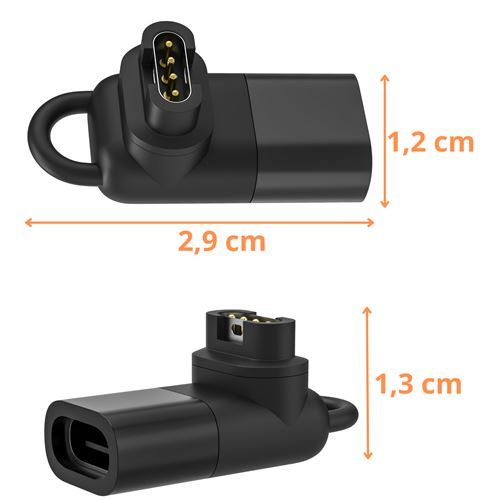 Câble De Charge USB C Pour Montre Garmin Fenix 8 Pro 5 Plus 6 6S 6X Pro 7 7S 7X, Forerunner 55 245 255 Music 745 935 945 965 970, Instinct, Approach S10 S40 S60 S12, Vívoactive 6 5 3 4 4S, Venu