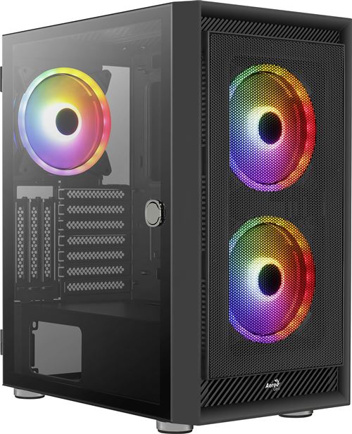 Aerocool Noir Graphite-G-Bk-V2 Midi Tower - Neuf - Image 3