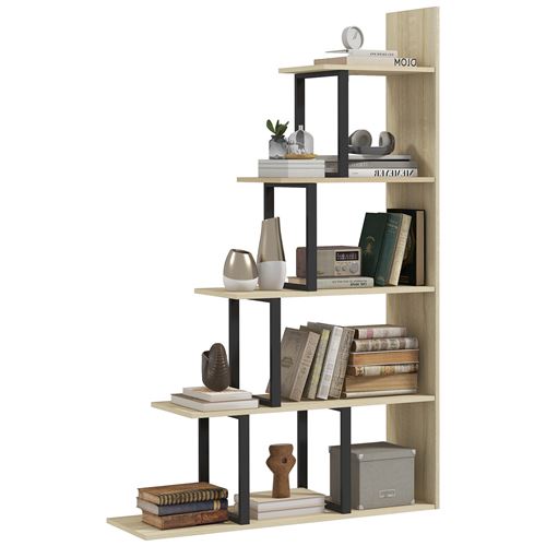 Vicco séparateur de pièce Nove étagère pour livres béton 9