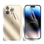 Nvskvd Film Hydrogel Pour IPhone 15 Pro Max, 3 Pièces TPU Film Protection Écran HD Clair Doux Transparent Film De Protection D'écran