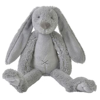 Happy Horse - Peluche Lapin Richie gris clair 38 cm - 1