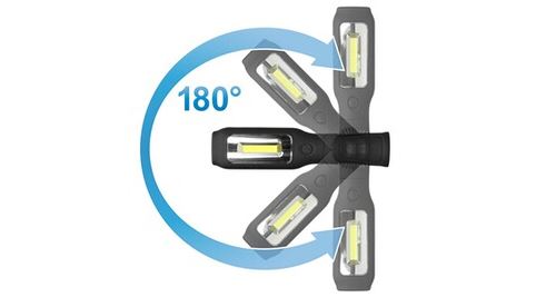 COB USB LED travail magnétique Lumière Garage Mécanicien Maison  rechargeable Lampe Torche Kiliaadk429 - Torches à la Fnac