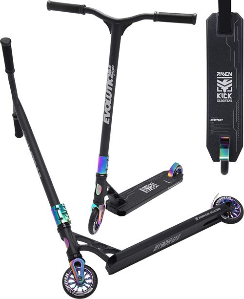 Trottinette freestyle Evolution PRO 110mm RAVEN