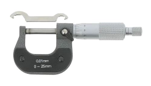 Micromètre extérieur 1/100 capacité 0-25mm - WILMART - 253201
