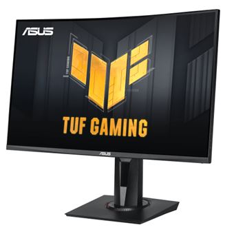 ASUS TUF Gaming VG27VQM - Écran LED - jeux - incurvé - 27" - 1920 x 1080 Full HD (1080p) @ 240 Hz - VA - 350 cd/m² - 3000:1 - HDR10 - 1 ms - 2xHDMI, DisplayPort - haut-parleurs - noir