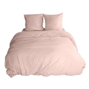 COTE DECO Parure housse de couette en coton motif floral GEORGIE pas