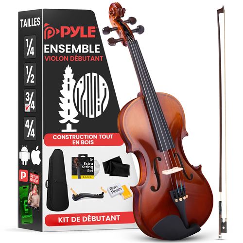 Violon - Pyle - Taille 3/4 - marron
