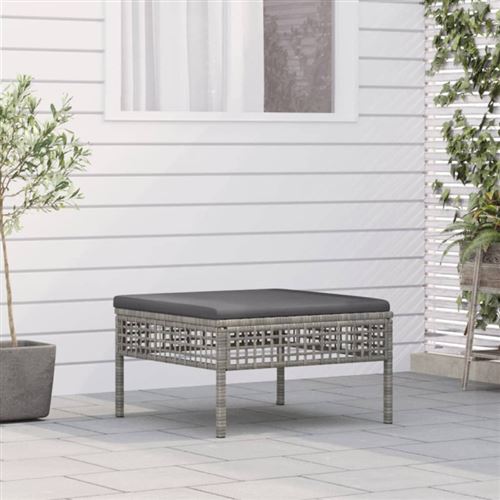 Vidaxl Gris Tabouret De Jardin - Image 2