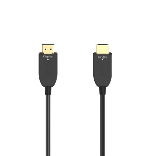 Hama Câble HDMI optique actif, fiche mâle - mâle, 8K, doré, 3 m