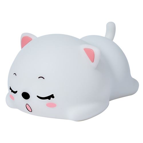 Veilleuse A4215 Smart LED Chaton Blanc