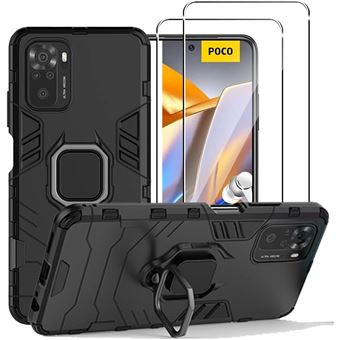 Coque Xiaomi Redmi Note 10 4G Note 10S +Lot 2 Protecteur d'écran en